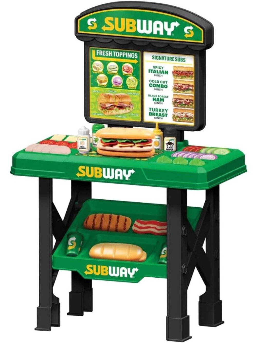 Realistic 53-Piece Kitchen Playset for Kids - Fun Pretend Play Food & Money Set